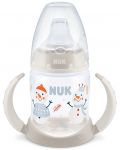 Sticlă Sticla de suc Nuk First Choice - Snow, 150 ml, bej - 1t