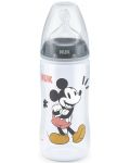 Bineron  Nuk First Choice - Mickey Mouse, cu tetina din silicon, 300 ml, pentru baiat - 1t