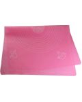 Covoraș de frământare din silicon Morello - Light Pink, 65 х 45 cm, roz - 1t