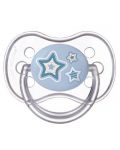 Suzeta simetrica din silicon Canpol Newborn Baby 0-6 luni, albastra - 1t