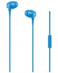 Casti cu microfon ttec - Pop In-Ear Headphones, albastre - 1t