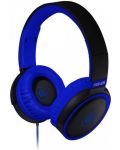 Casti cu microfon Maxell - B52, albastre/negre - 1t