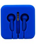 Casti TNB - Pocket, cutie din silicon, albastre - 1t