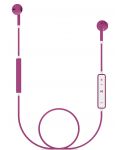 Casti cu microfon Energy Sistem - Earphones 1, roze - 1t