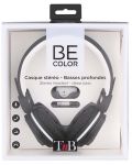 Casti cu microfon TNB - Be color, On-ear, albe - 3t