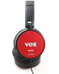 Căști pentru chitară VOX - amPhones BASS, negru/roșu - 2t