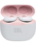 Casti cu microfon JBL - Tune 125, TWS, roze - 6t