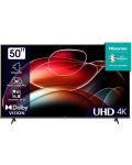 Televizor smart Hisense - 50A6K, 50'', DLED, UHD, negru - 1t