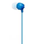 Casti Sony MDR-EX15LP - albastre - 2t