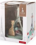 Spirala cu margele Janod - Girafa Sophie si turnul Eiffel - 5t
