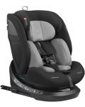 Scaun auto KikkaBoo - i-Hike, IsoFix, i-Size, 40-150 cm, Light Grey  - 1t