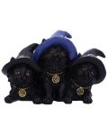 Statuetă Nemesis Now Adult: Gothic - Familiar Felines, 9 cm - 1t