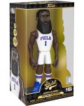 Statuetă Funko Gold Sports: Basketball - James Harden (Philadelphia 76ers), 30 cm - 3t