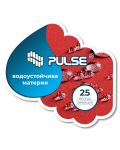 Ghiozdan scolar Pulse Music - Jeans Butterfly, cu USB si conector muzical - 6t