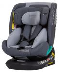 Scaun auto Chipolino - Supreme, 360°, IsoFix, i-Size, 40-150 cm, granit - 1t