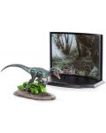 Figurină The Noble Collection Movies: Jurassic World - Velociraptor Recon (Blue) (Toyllectible Treasures), 8 cm - 5t