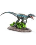 Figurină The Noble Collection Movies: Jurassic World - Velociraptor Recon (Blue) (Toyllectible Treasures), 8 cm - 2t
