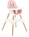 Scaun de masa pentru copii  Kikka Boo - Multi 3in1, Pink - 1t