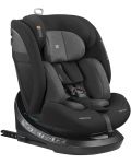 Scaun auto KikkaBoo - i-Hike, IsoFix, i-Size, 40-150 cm, Dark Grey - 1t