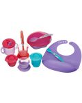 Set de hrănire Vital Baby Starter Purple - 1t