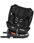 Scaun auto Moni - Nitro, IsoFix, i-Size, 40-150 cm, negru - 6t