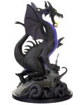 Statuetă  Quantum Mechanix Disney: Villains - The Maleficent Dragon (Q-Fig Max Elite), 22 cm - 5t