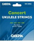 Corzi pentru ukulele Cascha - HH 2054, transparente - 1t