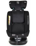 Scaun de masă pentru copii Moni - Serengeti, IsoFix, I-Size, 40-150 cm, negru - 8t