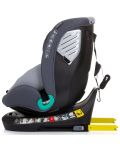 Scaun auto Chipolino - Supreme, 360°, IsoFix, i-Size, 40-150 cm, granit - 5t