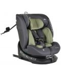 Scaun auto Cangaroo - Draco, 360°, I-Size, IsoFix, 40-150 cm, verde măslină - 1t