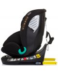 Scaun de masă pentru copii Chipolino - Supreme, 360°, IsoFix, i-Size, 40-150 cm, obsidian - 5t