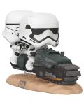 Figurina Funko Pop! Movie Moment: Star Wars Ep 9 - First Order Tread Speeder, #320 - 1t