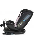 Scaun auto Cangaroo - Gravity, 360°, i-Size, с IsoFix , 40-150 cm, roz - 5t