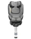 Scaun auto Caretero - Rio, IsoFix, i-Size, 40-105 cm, Gri - 5t