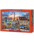 Puzzle Castorland de 500 piese - Strazile Parisului - 1t