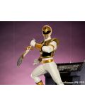 Statueta Iron Studios Television: Mighty Morphin Power Rangers - White Ranger, 22 cm - 5t