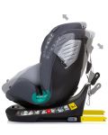 Scaun auto Chipolino - Supreme, 360°, IsoFix, i-Size, 40-150 cm, granit - 6t