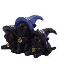 Statuetă Nemesis Now Adult: Gothic - Familiar Felines, 9 cm - 2t