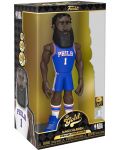 Statuetă Funko Gold Sports: Basketball - James Harden (Philadelphia 76ers), 30 cm - 5t