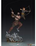 Jocuri Iron Studios: God of War - Statuia Kratos & Atreus, 34 cm - 2t