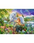 Puzzle luminos Ravensburger de 200 XXL piese - Unicorn magic - 2t