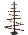 Suport de lumânări pentru bradul de Crăciun Philippi - Soho, 20 x 62 x 100 cm, negru - 1t
