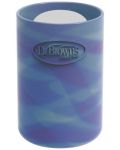 Protectie pentru biberon din sticla, straluceste in intuneric Dr. Brown's - Narrow, 120 ml - 1t