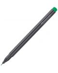 Liner Faber-Castell Grip - Verde smarald, 0.4 mm - 2t