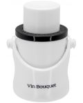 Dop de șampanie cu pompă 2 în 1 Vin Bouquet - VB FIT 1159, alb - 1t