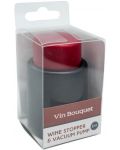 Dop de sticle Vin Bouquet - De Vacio, cu pompă de vacuum, sortiment - 3t