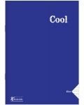 Caiet Keskin Color - Cool, A4, 80 de foi, rânduri largi, asortiment - 6t