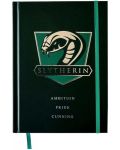 Caiet cu despărțitor de cărți CineReplicas Movies: Harry Potter - Slytherin, А5 - 1t