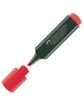 Text marker Faber-Castell 48 - Rosu - 1t