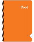 Caiet Keskin Color - Cool, A4, linii late, 72 de foi, asortiment - 8t